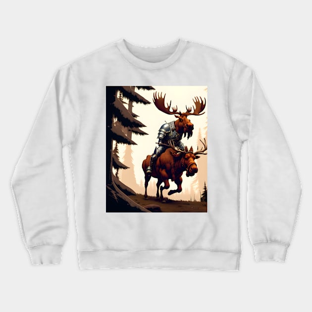 Spruce LeMoose Crewneck Sweatshirt by Jaymz Weiss Designz